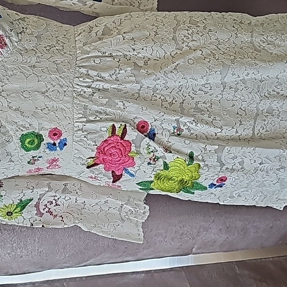 NWT Anthropologie Tracy Reese White Lace Dress - Size 4 - New and Stunning - Picture 2 of 7